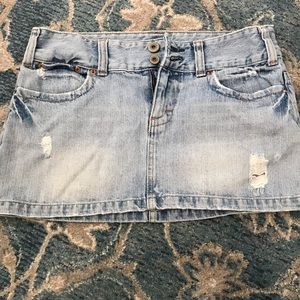 AE Denim mini skirt